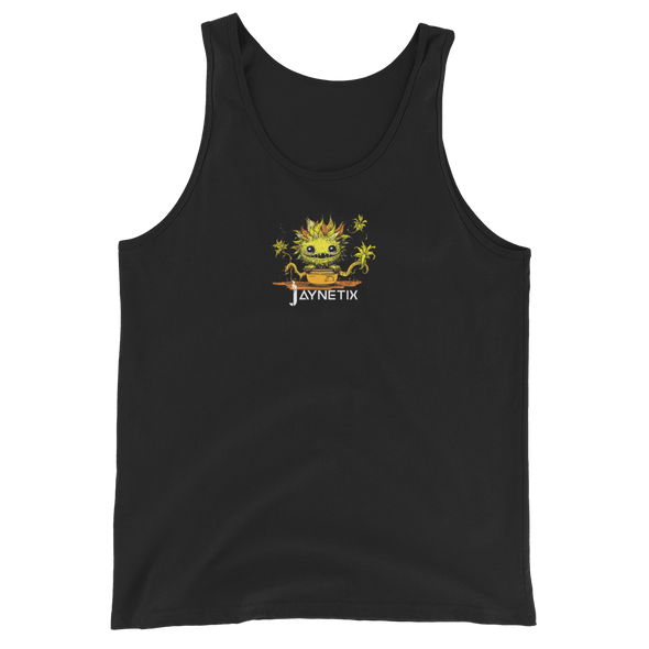 Men's Tank Top with cute little Plant Monster #1 Alpha