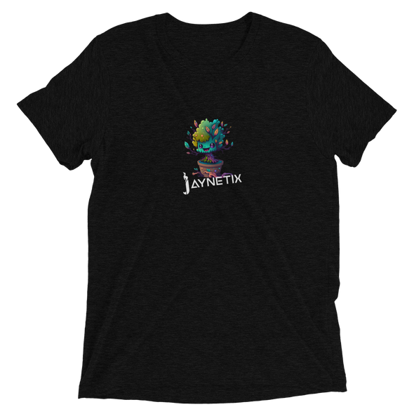 Short sleeve t-shirt with Plant Monster Nitch by Jaynetix