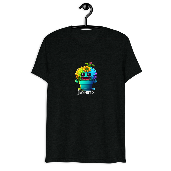Short sleeve t-shirt with cute Plantmoster #4